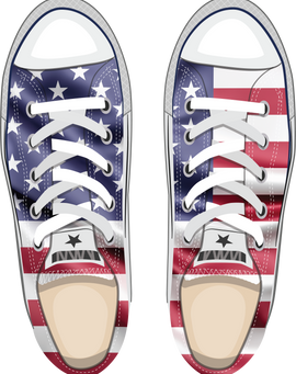 Sneaker Socks - USA