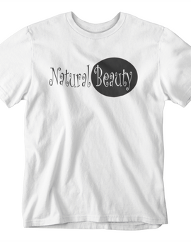 Natural Beauty Black Crew Neck T-Shirt