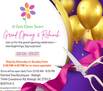 🌿 A God Given Talent Has a New Home Inside The Painted Tree!