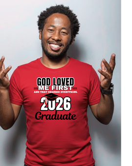 God Loved the Graduate (Red)