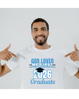 God Loved the Graduate (Blue)
