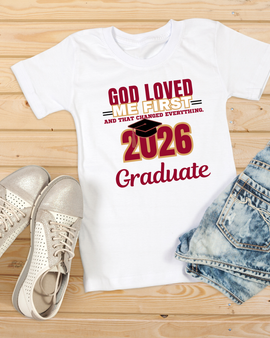 God Loved the Graduate (Burgundy)