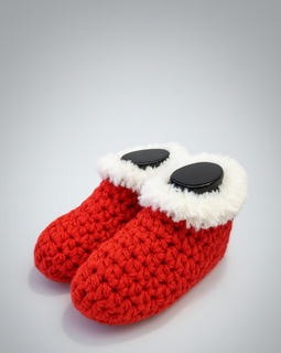 Glory Gliders (Crochet Slipper) - Red