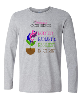 Rooted, Radiant, & Resilent in Christ T-Shirt