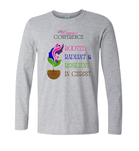 Rooted, Radiant, & Resilent in Christ T-Shirt