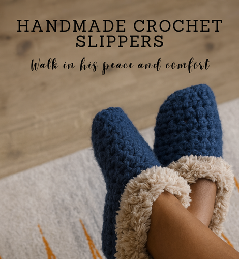 Glory Gliders (Crochet Slipper)