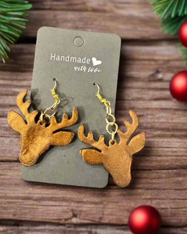Reindeer Earrings