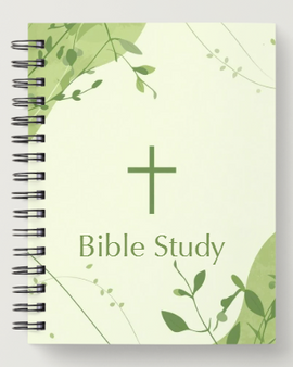 6 - Week Bible Study Journal & Beaded Pen Set