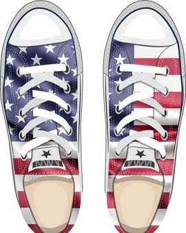 Sneaker Socks - USA