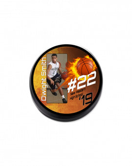 Basketball Plaque (Round)