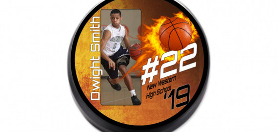 Basketball Plaque (Round)