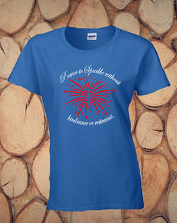 4th of July Patriotic - Blue T-Shirt