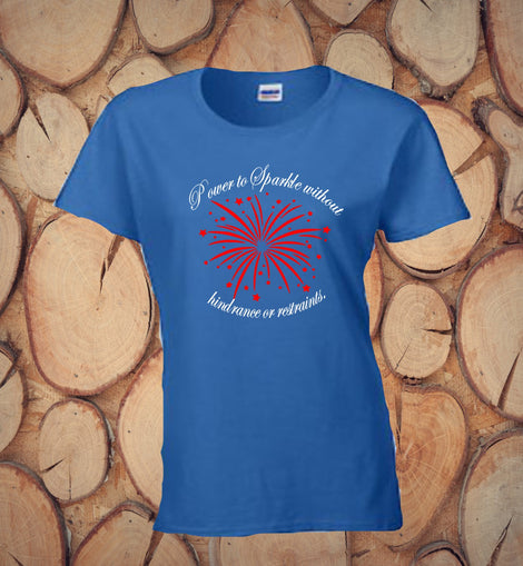 4th of July Patriotic - Blue T-Shirt