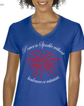 4th of July Patriotic - Blue T-Shirt