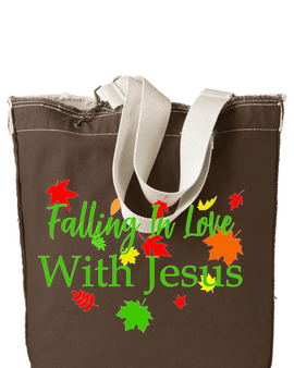 Falling in Love With Jesus Tote