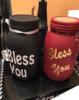 Mason Tissue Jar