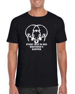I Am My Brother's Keeper Black T-Shirt