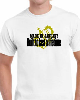 January Birthday Tee - Men