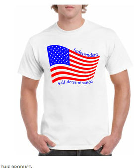 Patriotic - White T-Shirt