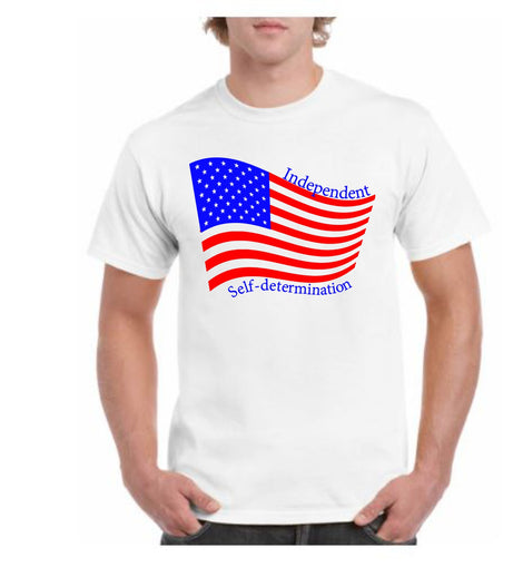 Patriotic - White T-Shirt