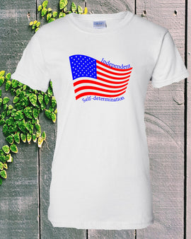 Patriotic - White T-Shirt