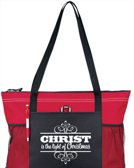 Christ is the Light of Christmas Tote