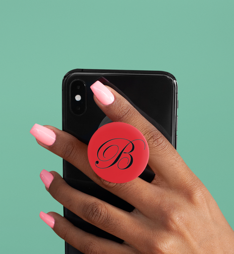 Monogram Pop Socket