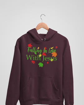 Falling in Love With Jesus Hoodie
