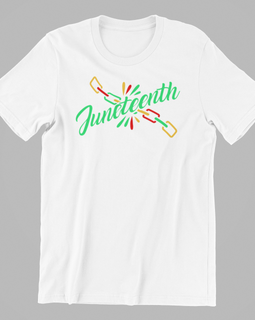 Juneteenth Chains Broken Unisex Tee