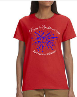 4th of July Patriotic - Red T-Shirt
