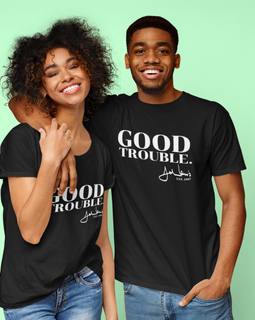 Good Trouble Black Tee